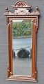Large Danish 
hallway mirror, 
1870-1880.