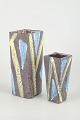 L'Art presents: 
Guido 
Gambone, Italy
Two handmade 
studio vases, 
1960s.