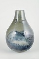 L'Art presents: 
Pukeberg 
Glasbruk
Large 
mouth-blown art 
glass vase, 
1970s.