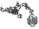 Antik K 
presents: 
Georg 
Jensen sterling 
silver
Year jewellery 
2000 pendant