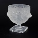 L'Art præsenterer: René LaliqueVase på fod, 1970’erne.