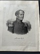 Ole Buus Larsen præsenterer: Litografi af I.W. Tegner - Portræt af Generalmajor Olaf Rye.