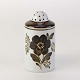 Kinnerup Antik & Porcelæn præsenterer: Aluminia peberbøsse1009Tranquebar, brun7,5 cm