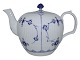 Blue Fluted PlainSmall and rare teapot from 1898-1923