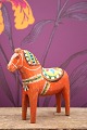 Old Swedish Dala horse with original paint and fine patina...