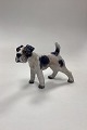 Danam Antik præsenterer: Dahl Jensen Figur - Ruhåret Foxterrier No. 1009