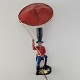 Kinnerup Antik & Porcelæn præsenterer: Oluk eventyrlampeCowboy34 cm