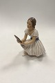 Danam Antik præsenterer: Dahl Jensen Figur Ballerina med Spejl No. 1224