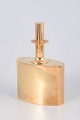 Pierre Forsell for Skultuna, lommelærke i 23 karat forgyldt messing model 90.