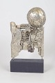 L'Art præsenterer: Åke Lagerberg, "Negativ förvandling" skulptur i metal.