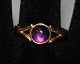 Pegasus – Kunst - Antik - Design præsenterer: 14 k guldring med ametyst, 1928. Frederik Karl Hansen, ...