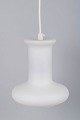 Holmegaard, loftlampe i hvid opalineglas.
