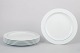 Grethe Meyer for Royal Copenhagen, sæt af seks Blå Kant middagstallerkener.