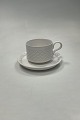 Bing og Grøndahl/Kronjyden Stentøj Hvid Cordial Kaffekop ...