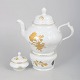 Rosenthal Classic Rose tekande, varmeholder og sukkerskål.