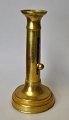 Pegasus – Kunst - Antik - Design presents: French Empire candlestick in brass, 19th century.