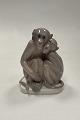 Bing og Grøndahl Figur af 2 aber No. 1647