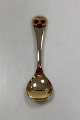 Danam Antik præsenterer: Georg Jensen Årsske 1997 i forgyldt Sterling Sølv