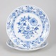 L'Art presents: Meissen Blue Onion, two lunch plates.