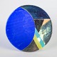 L'Art presents: Helen Gibson, unique art glass dish "Mosaic".