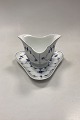 Danam Antik presents: Royal Copenhagen Blue Fluted Plain Triangular Sauce Bowl No. 203