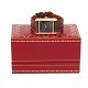 Aabenraa Antikvitetshandel präsentiert: Cartier Tank Vermeil Quartz Uhr Ref 66001. Grösse: 21x27mm