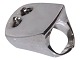 Antik K presents: Lapponia Finland silverLarge modern ring - Size 51