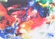Gerhard Richter, offset print, internationally acclaimed German visual artist.
