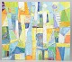 L'Art præsenterer: Lucja Szostak, oliemaleri på papir, listet polsk billedkunstner.