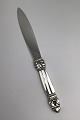 Georg Jensen Sterling Sølv Konge Papirkniv No. 302