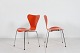 Stari Antik præsenterer: Arne Jacobsen7'er stole 3107Orange lak