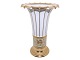 Royal CopenhagenHetsch vase med guldkanter og grøn ...