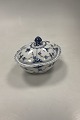 Royal Copenhagen Musselmalet Helblonde Skål med låg No. 1100