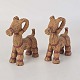 Kinnerup Antik & Porcelæn præsenterer: Klarborg figur sæt Julebukke8 cm