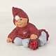 Kinnerup Antik & Porcelæn præsenterer: Klarborg figur Nissen Caroline9 cm