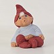 Kinnerup Antik & Porcelæn præsenterer: Klarborg figur Nissen Nicolai9 cm