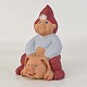 Kinnerup Antik & Porcelæn præsenterer: Klarborg figur nissen Anton11 cm