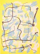 L'Art præsenterer: Robert Jacobsen, “Sjælebilleder”, serigrafi, listet dansk billedkunstner.
