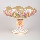 Capodimonte, stor majolikaopsats.