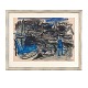 Jens Søndergaard, akvarel. Jens Søndergaard, 1895-1957, ...