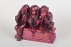 L'Art præsenterer: Martyn Alcock for Royal Doulton, figurgruppe med tre vise aber.