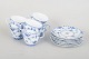 L'Art præsenterer: Royal Copenhagen Musselmalet Helblonde, sæt med seks kaffekopper med underkopper.