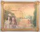 Charles Joseph Watelet (1867–1954), pastel, belgisk ...