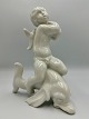 Gamlefund.dk præsenterer: Bing & Grøndahl. Porcelænsfigur. Kai Nielsen. Havbarn på delfin