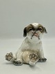 Gamlefund.dk præsenterer: Dahl Jensen Figur - Pekingeser Hvalp Hund