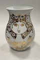 Bjørn Wiinblad Vase Rosalinda med guld