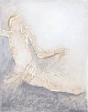 L'Art præsenterer: Nis Schmidt, Pietà, mixed media på papir, listet dansk billedkunstner.