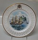 B&G 8870-633 Windjammer  platte Amerigo Vespucci off Gibralter 28 cm Full rigged