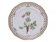 Flora DanicaFrokosttallerken med gennembrudt kant 22,5 cm. #3554