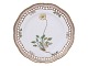Flora DanicaFrokosttallerken med gennembrudt kant 22,5 cm. #3554